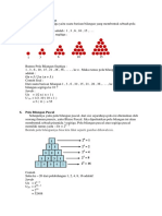 Pola Bilangan Segitiga