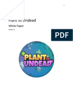 Plant Vs Undead: White Paper