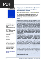 Postgraduate Medical Education: The History and Development of Competency-Based Training Program in Nepal