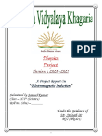 Physics Project Class-XII (2021-22) - Investigatory Project