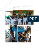 Kegiatan: Penyuluhan Cuci Tangan Pakai Sabun (CTPS) Terhadap Siswa/I TK Di Desa Kelapa Patih Jaya Bulan: April 2018