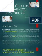 Semana 8 - Ña Adhesión A Los Tratamientos Terapéuticos... El Proceso de Morir y Duelos...