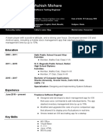 Biodata Format