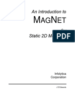 An Introduction to MAGNET for Static 2D