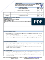 Finance Profile Summary