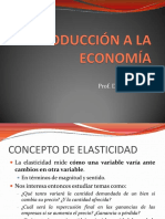 Int a la EconomÃ­a - Tema 4 - Elasticidades