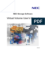Virtual Volume User's Manual: NEC Storage Software