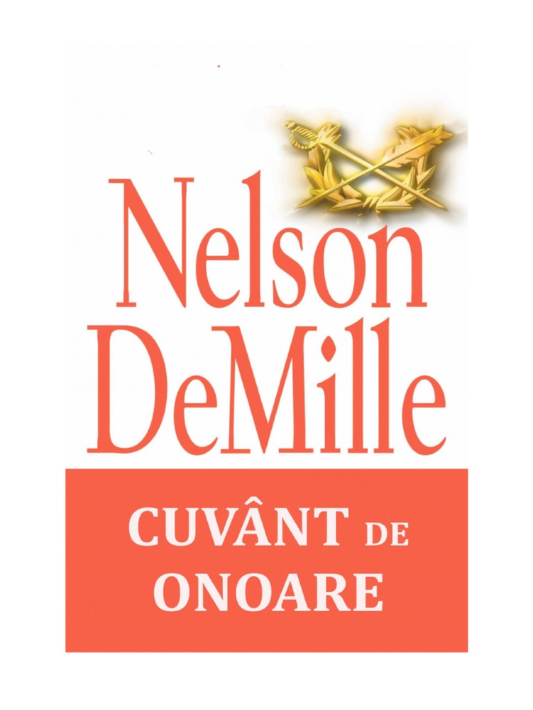 Nelson DeMille - Cuvant de Onoare (v.1.0) | PDF