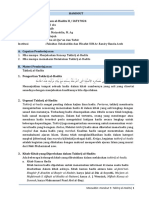 Handout 9. Takhrij Al-Hadits