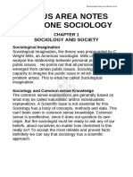 Hsslive-XI Sociology Focus Point-study-notes- 2021 english