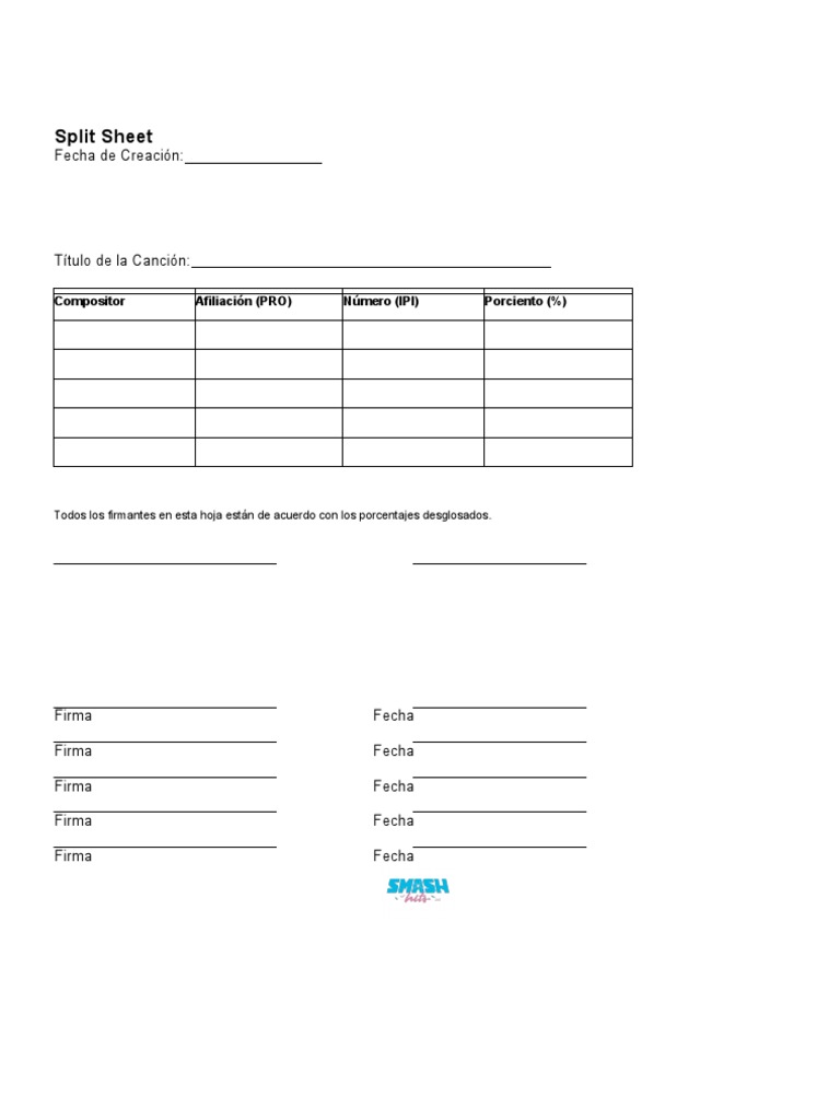 Split Sheet LatinoAmericaLife | PDF | Juegos y actividades