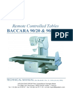 Apelem Baccara 90 Table - Service Manual