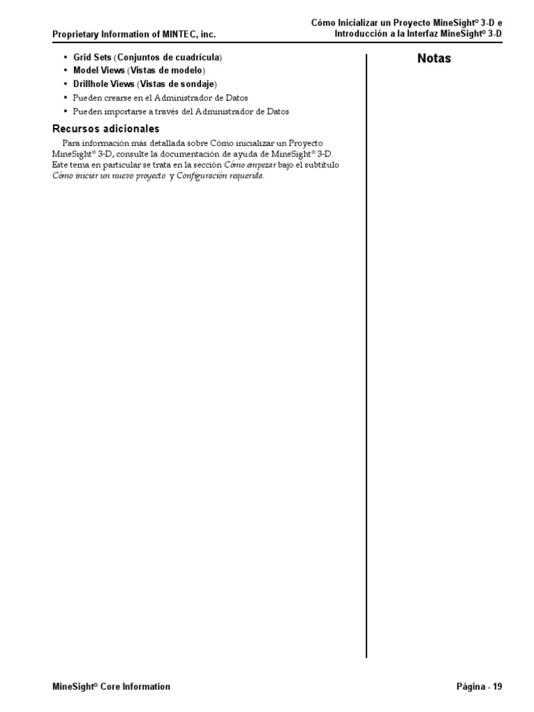 Manual Minesight2 | PDF | Archivo de computadora | Directorio (Computación)