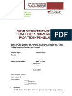 SKEMA LEVEL 1 SMAW (MMAW)