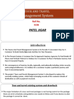 Tour and Travel: Management System