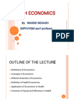 1 Health Economics For Hs 67404