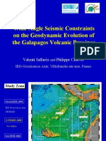 Wide-Angle Seismic Constraints On The Geodynamic Evolution of The Galapagos Volcanic Province