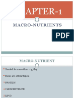 NUTRITION COURSE