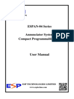 Annunciator - Espan04 - Manual