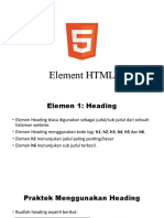 Element HTML