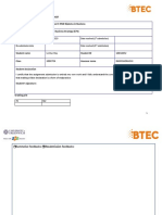 Assignment 2 Front Sheet Qualification BTEC Level 4 HND Diploma in Business