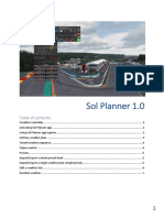 Sol Planner Manual