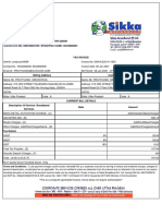 HSN/SAC NO, GSTIN, PAN details for Sikka Broadband invoice