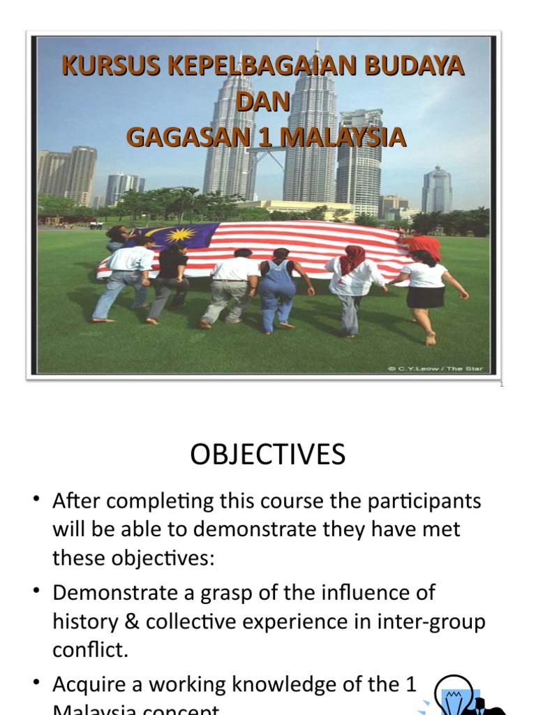 Cultural Diversity & 1Malaysia Course | PDF | Multiculturalism | Knowledge