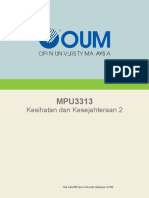 MPU3313 Kesihatan Dan Kesejahteraan 2 - Vword