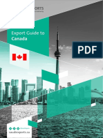 Export Guide To: Canada