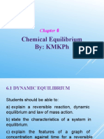 6.0 Chemical Equilibrium