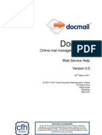 Docmail Hybrid Mail API v2 Guide 30/03/2011