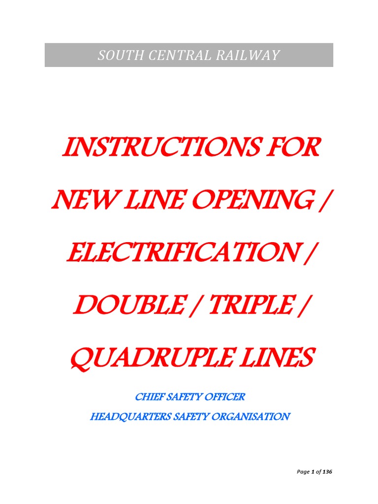 Booklet On New Line Opening | PDF | Rail Transport | Bridge