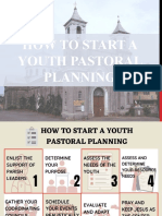 How To Start A Youth Pastoral Planning