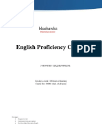 English Proficiency Course: 3 Months - Online/Offline