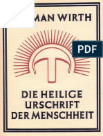 Wirth, Herman Die Heilige Urschrift Der Menschheit Band 4 1931