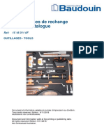 Catalogue Pièces de Rechange Spare Parts Catalogue: Ref: 15 18 311 0F