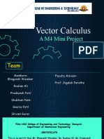Vector Calculus: A M4 Mini Project