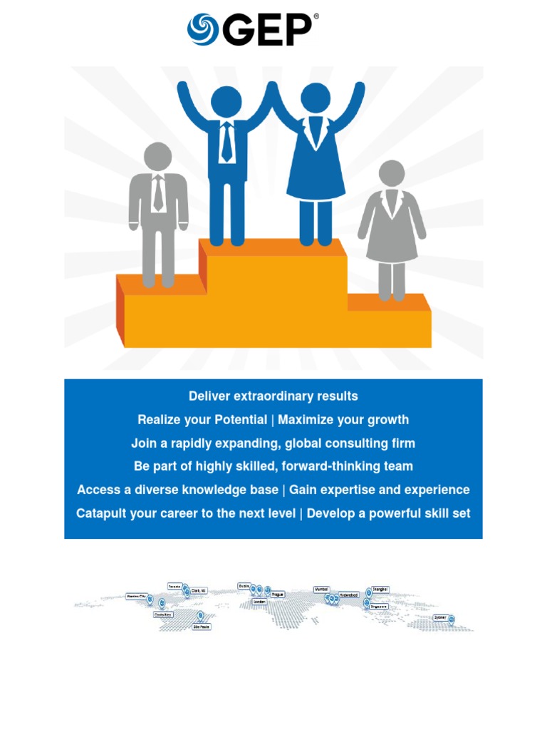GEP Consulting Internship Opportunity | PDF | Consultant | Procurement