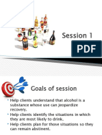 Session 1 - Alcohol