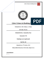 Cyber Crimes in Banking Sector