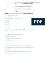 NOM: BENFRID Marwane DM Semaine 2 - Troisième Date: 31/03/2020