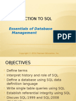 Lecture 2 - Introduction To SQL Language