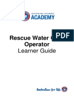 Rescue Water Craft Operator: Learner Guide