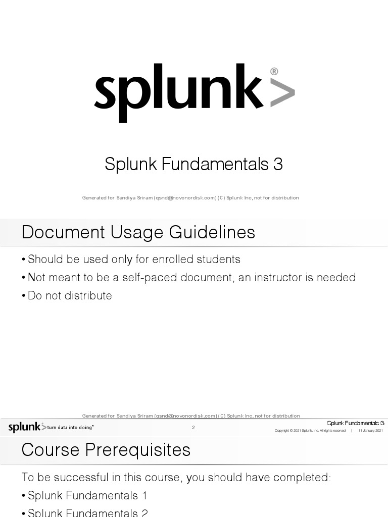 Splunk 8.1 Fundamentals Part 3 | PDF | Statistics | Standard Deviation