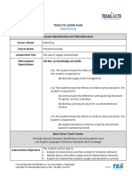 Lesson Plan Marketing- Law of Supply and Demand_0