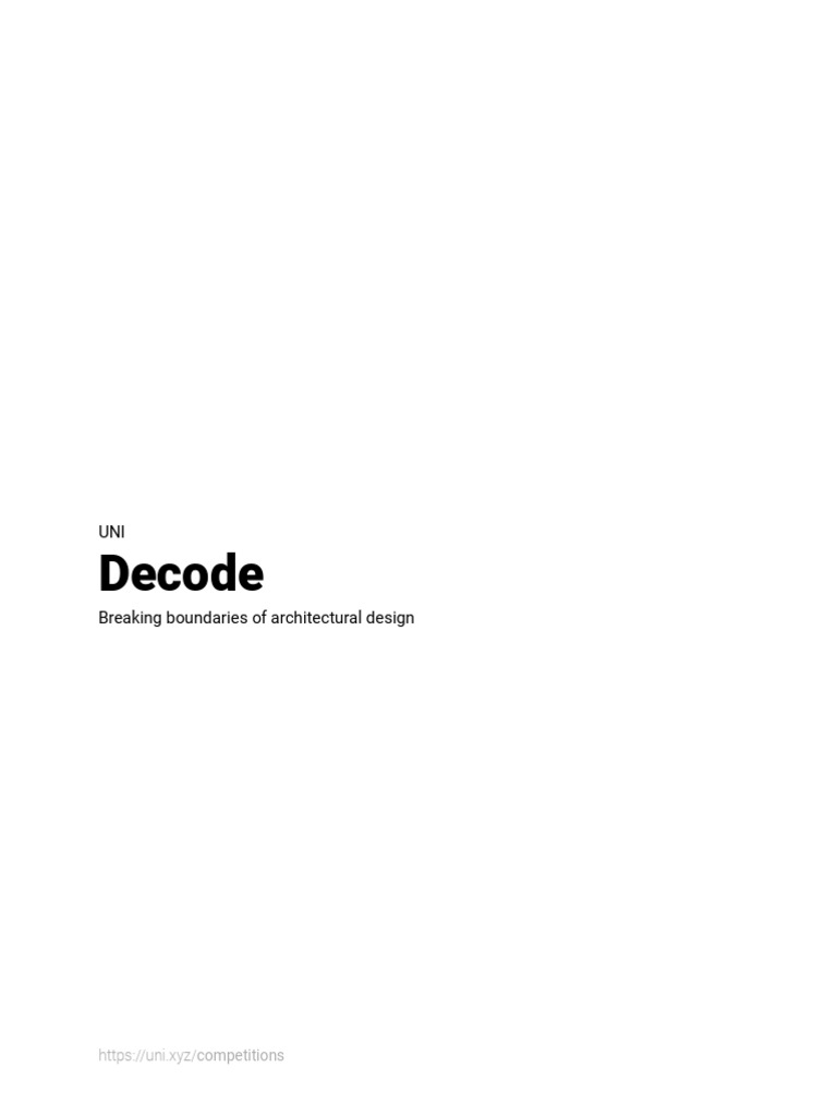 Decode | PDF