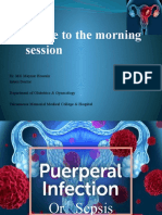 Puerperal Sepsis