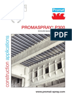 Promaspray P300: Vermiculite Gypsum Based Wet Mix Spray