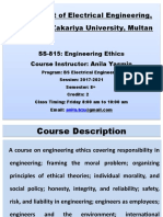 A Week Wsie Lecture Breakdown Engineering Ethics PPT 04-05-2020